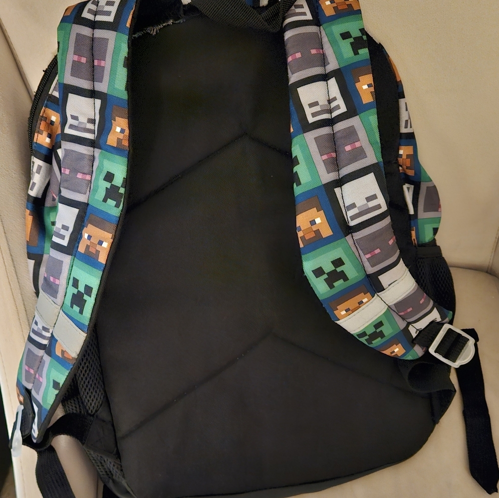 Minecraft 18" Backpack With A Large Inside & Outs… - image 6